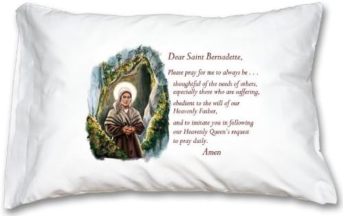 Saint Bernadette Prayer Pillowcase