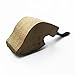 FULUSHOU Tobacco Pipe Mediterranean Briar Wood Block - Semi-Finished Tobacco Pipe -Style 5