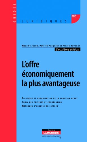 L' offre économiquement la plus avantageuse