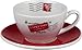 Konitz Coffee Bar Amore Mio No.3 Cafe Creme Cups/Saucers, Set of 4