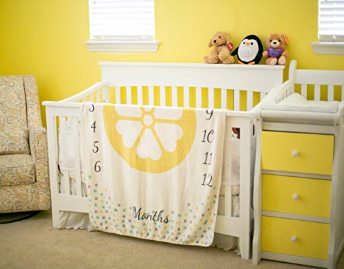 image for Baby Milestone Blanket by Nakie Baby Apparel & Accessories - Monthly B