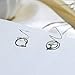 Cute Star Ear Cuff Wraps Sterling Silver Earrings for Cartilage Pierced Ear Women Teens Girls Fashion Piercing Climbers Hypoallergenic