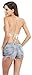 Women's Sexy Crochet Knit Halter Tassel Bralette Crop Blouse Fringe Tassel Bikini Bra,White,One Size