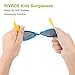 RIVBOS Kids Sunglasses Polarized UV Protection Flexible Rubber Glasses Shades with Strap for Boys Girls RBK004