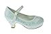 Link Girls Kids Dana-53K Rhinestone Heel Platform Dress Pumps