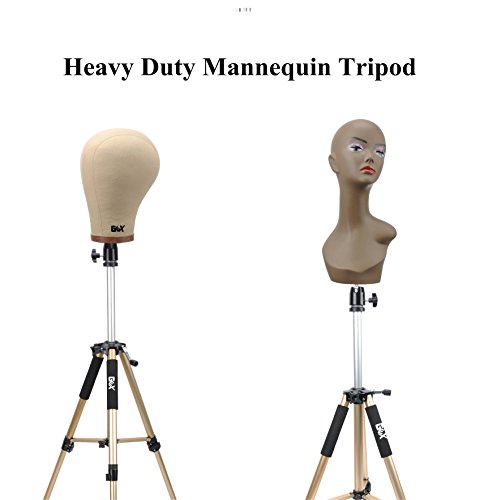 image for gexworldwide GEX Heavy Duty Canvas Block Head Tripod Cosmetology Train