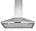 Kitchen Bath Collection 30-inch Wall-mounted Stainless Steel Range Hood with Touch Screen Control Panel, Capable of Vent-less Operation. High-end LED Lights Over 3x Brighter Than Competing Models