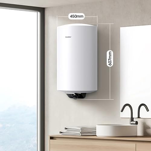 D50-15EFG Scaldabagno Elettrico Murale ad Accumolo 50 L – Sopra lavello ad accumulo — compatto facile da installare