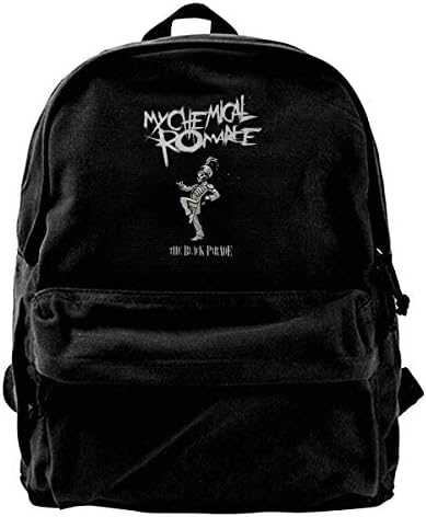 GreatFBackashion My Chemical Romance Backpack College Bookbag Travel Outdoor Daypack for Women Men Canvas Backpack