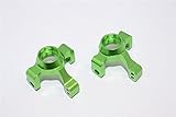 Traxxas LaTrax Rally / SST / Teton Upgrade Parts Aluminum Front Knuckle Arm - 1Pr Set Green