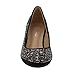 Forever Womens Low Wedge Heel Closed Toe Wedding Party Dress Sandals Shoes