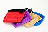 4 Pack of Easy Roller Co. High Quality Synthetic Velvet Small Dice Bags | 3.75x4 Inches with High Quality Deluxe Double Stitched Seam | Snag Proof Satin Lining | Lifetime Guarantee