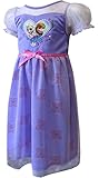 Disney Little Girls' Frozen Elsa & Anna Dressy Gown (Toddler) - Purple