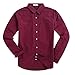 MiCotton Men's Solid Color Oxford Long Sleeve Button Down Casual Shirt