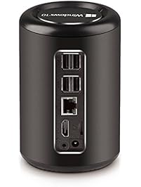 GordVE Windows 10 Smart Mini PC Intel Atom Quad Core Bay Trail Z3735F 1.8GHZ 2GB RAM 32GM ROM WiFi & Bluetooth 4.0 2MP Webcam