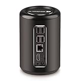 PowerLead Ptox P1030 Windows 10 Smart TV Box Mini PC & Media Streaming Player Intel Atom Quad Core Bay Trail Z3735F 1.8GHZ 2GB RAM 32GM ROM WiFi & Bluetooth 4.0 TV Box 2MP Webcam TV Box