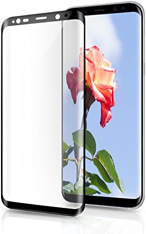 Atill Direct Samsung Galaxy S8 Screen Protector, Anti-Scratch, Full Coverage, Tempered Glass for Samsung Galaxy S8, Black