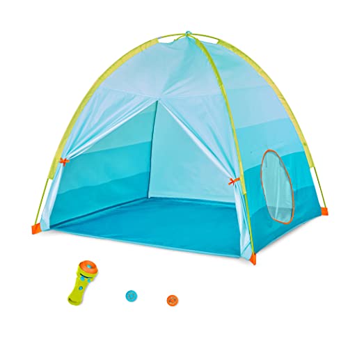 B. toys – Project 'n' Play Tent – Sports & Outdoor/Indoor Play with Flashlight Projector – 3+ Years