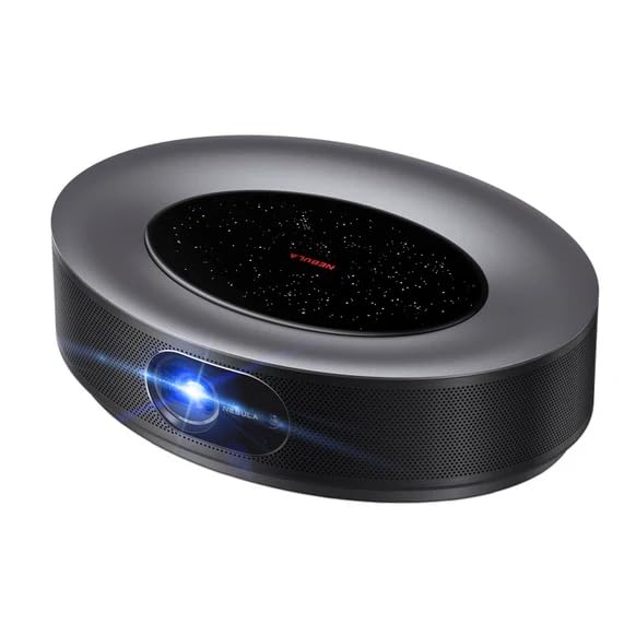 Anker Nebula (ネビュラ) Cosmos Max (4K UHD/Android TV 9.0搭載 スマート プロジェクター 家庭用 ホームシアター) 【1500ANSI ルーメン / 最大150インチ投影 / オートフォーカス機能/Dolby®︎ Digital Plus搭載/ズーム機能 / HDR10対応/bluetooth】商品画像