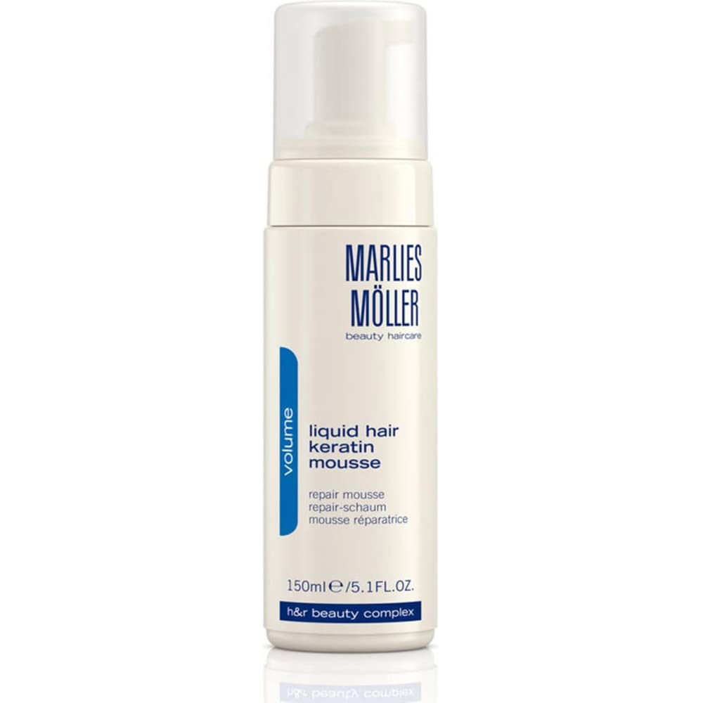Brushes by Marlies Möller liquid keratin liquid hair care foam mousse