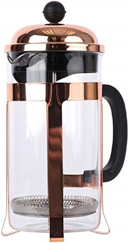 Wyndham House 33.8 Ounce (1000 milliliter) Copper Colored French Press Coffee Maker
