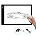 Tracing Light Pad, A4 LED Copy Board Light Box Ultra-Thin USB Power Cable Dimmable Brightness Pad for Artists Drawing Sketching Animation Designing Stencilling X-ray Viewing