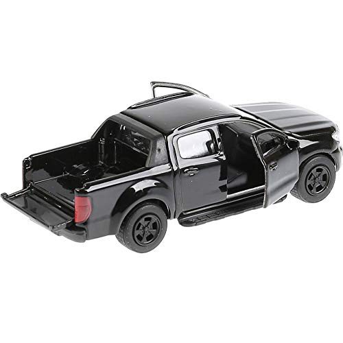 Ford Ranger Toy Model Car 1/36 Scale Diecast Pickup Truck Metallic