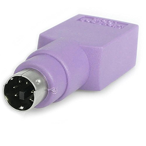StarTech.com Replacement USB Keyboard to PS/2 Adapter ,PS/2 6 pin Mini-DIN Male to USB A Female - (GC46FMKEY)