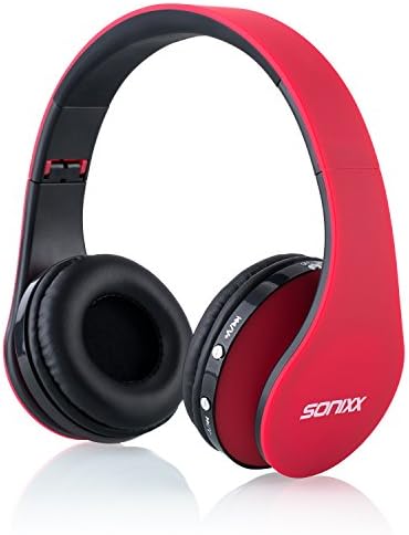 Sonixx BTX1 Kids Bluetooth Headphones (Red)