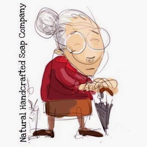 Natural Handcrafted Soap Company Handmade 7 oz. Bar Soap Fresh Organic Sea Kelp Moss with Chamomile Herb Organic Cocoa Butter Handmade !