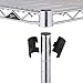Metro 74P Metro Site Select Chrome Plated Steel Stationary Post, 1