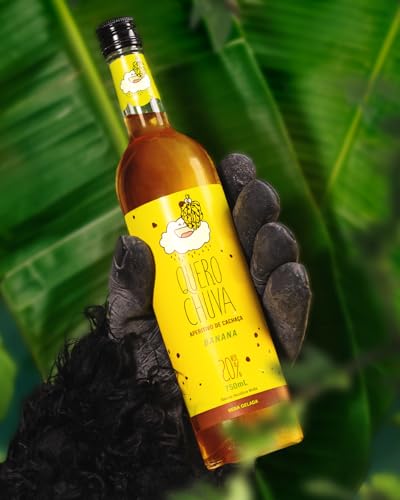 Licor de Banana Quero Chuva Cachaça Bananinha 750ml