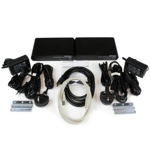 StarTech.com 330-Feet USB HDMI Over Cat 5e/Cat 6 KVM Console Extender with 1080p Uncompressed Video (SV565UTPHDU)