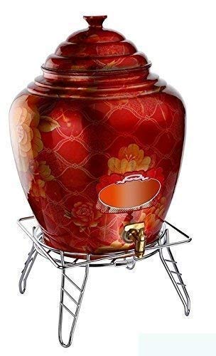 WINSLOW KITCHENWARE Stainless Steel Pot and Matka Stand Kitchen Rack Chrome Plated Plant Iron Planter Pot Stand for Home Decor, Office, Garden, Balcony Decor, Kitchen