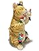 Muse Design Garden Gnome Cat Statues Yard Art Resin Figurine Decorations Outdoor Garden Décor