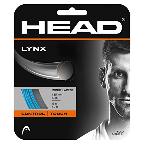 HEAD Unisex Adult Lynx Tennis String Set, Blue, 1.20 mm/18 g