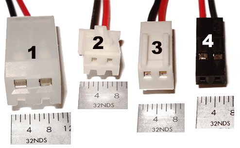 Evercool 80mm x 25mm Power Supply Replacement Fan Choose from 4 connectors!