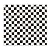 Beistle 60764 Checkered Bandana, 22 by 22-Inch