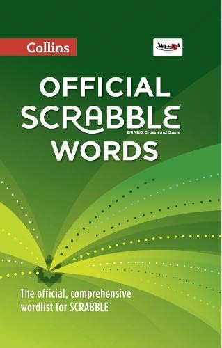 Collins Official Scrabble Words: The official, comprehensive wordlist for Scrabble™ Hardcover – 21 May 2015