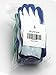 7 Pairs Pack SKYTREE Gardening Gloves, Work Gloves, Comfort Flex Coated, Breathable Nylon Shell, Nitrile Coating, Women’s Medium Size, Green/Blue.
