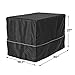 MidWest Homes for Pets Dog Crate Cover, Privacy Dog Crate Cover Fits Midwest Dog Crates, Crate Cover Only, Machine Wash & Dry, Black, 30-Inch