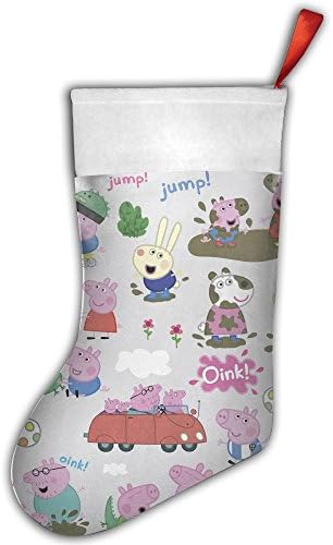 Peppa Pig Red Felt Christmas Stocking Party Accessory