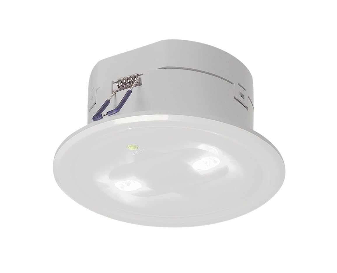 SLV Recessed Ceiling Light P-Light/LED Spotlight, floodlight, Ceiling Spotlight, recessed Light, Indoor Lighting / 6000K 5W 120lm White 90 Degrees