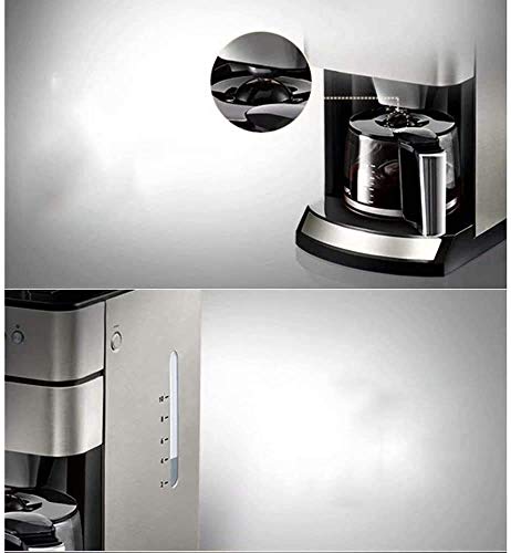 HaoLi Kaffeemaschinen-Tropf-Haushalts-Nicht-Kapsel-Mahlen, 1000 W, 1,2 l, 220 * 323 * 420 mm – Bild 3