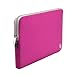 Case Star ® Neoprene Laptop Notebook Ultrabook Sleeve Case for Macbook Pro Air 11 /11.6-Inch and Other Brand 11 /11.6-Inch Laptop- HP Dell Inspiron 2 in 1 Toshiba ASUS Sony Lenovo Samsung (11 Inches-Hot Pink with Gray Zipper)