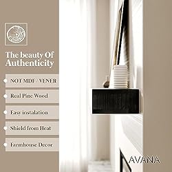 Avana Fireplace Mantle - Natural Fireplace Mantles