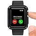 Apple Watch Case, iitee 38mm Universal Slim Rugged Protective TPU iWatch Case for Apple Watch Series 3 Series 2 Series 1 (Matte Black)