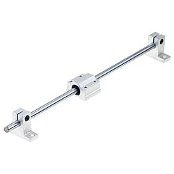 4PCS SK8 Aluminum Linear Rod Rail Shaft Support