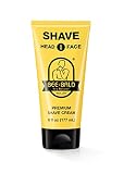 Bee Bald Shave for Head and Face, 6 fl. oz.