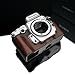 Brown Leather Half Case for Nikon DF by Gariz